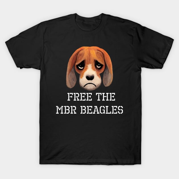 Free the MBR Beagles T-Shirt by RichieDuprey